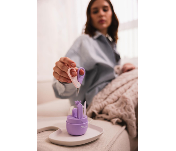 MOMINI Zestaw do pielęgnacji paznokci niemowląt Lilac - 1536415 - zdjęcie 5